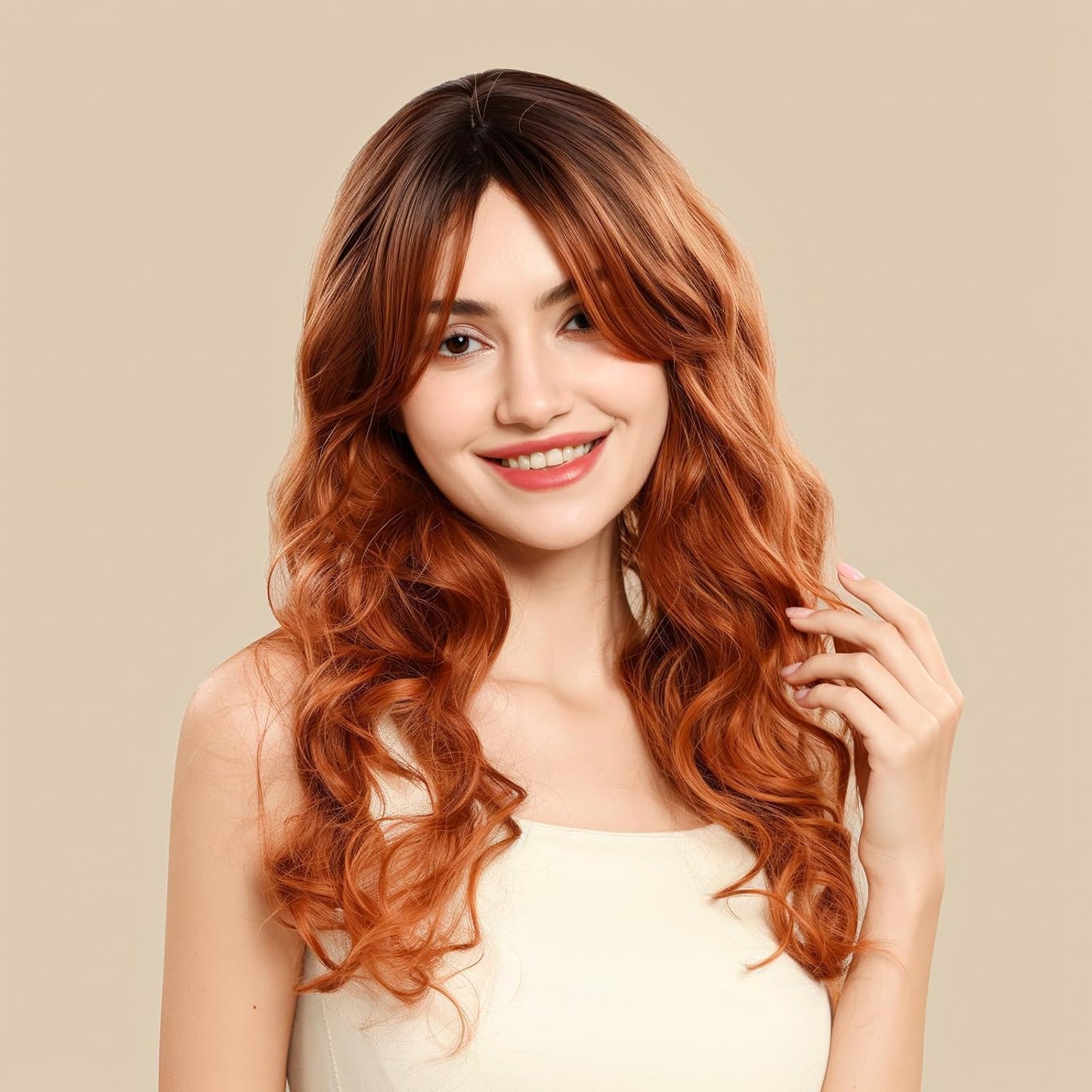 Version 3.0 Plus Size Wig Net For Long Hair Non Slip For Halloween Party Cosplay 2 Pieces