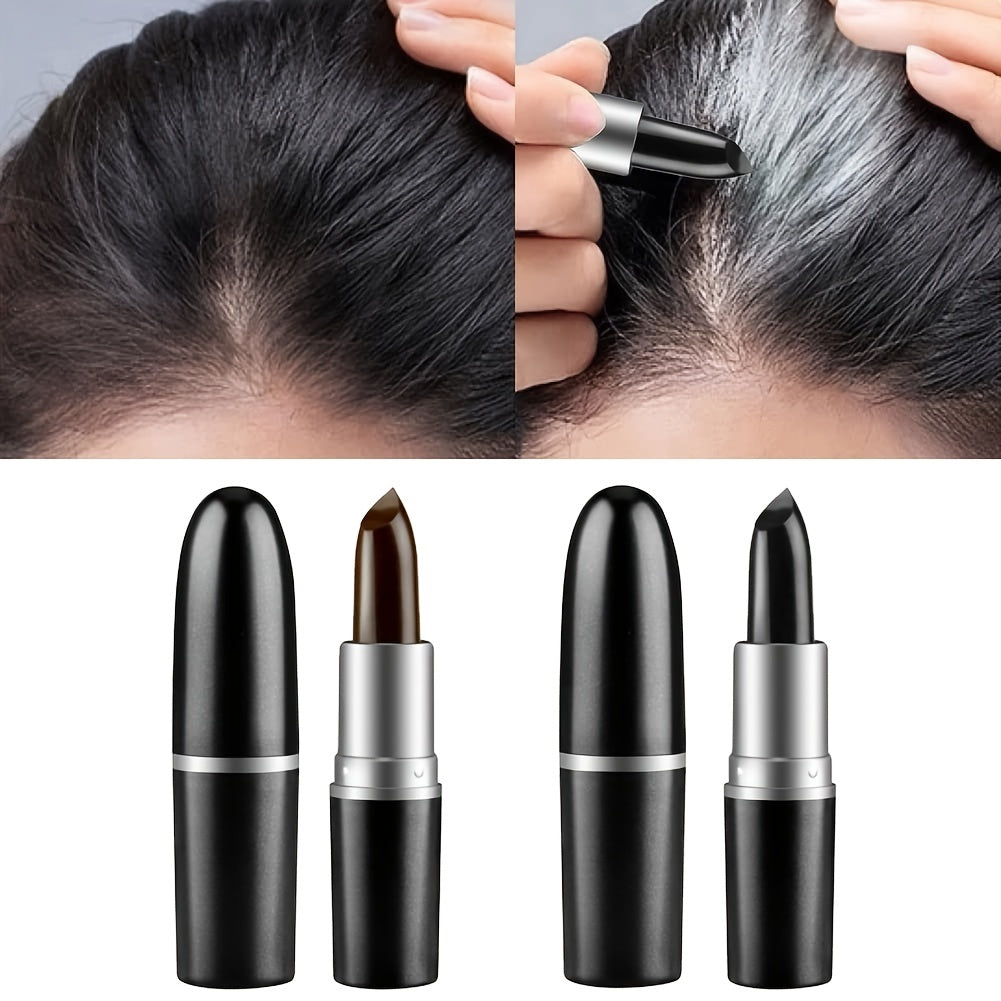 Instant Hair Touch Up Stick For Gray Hair Temporary Hair Cover For Alopecia