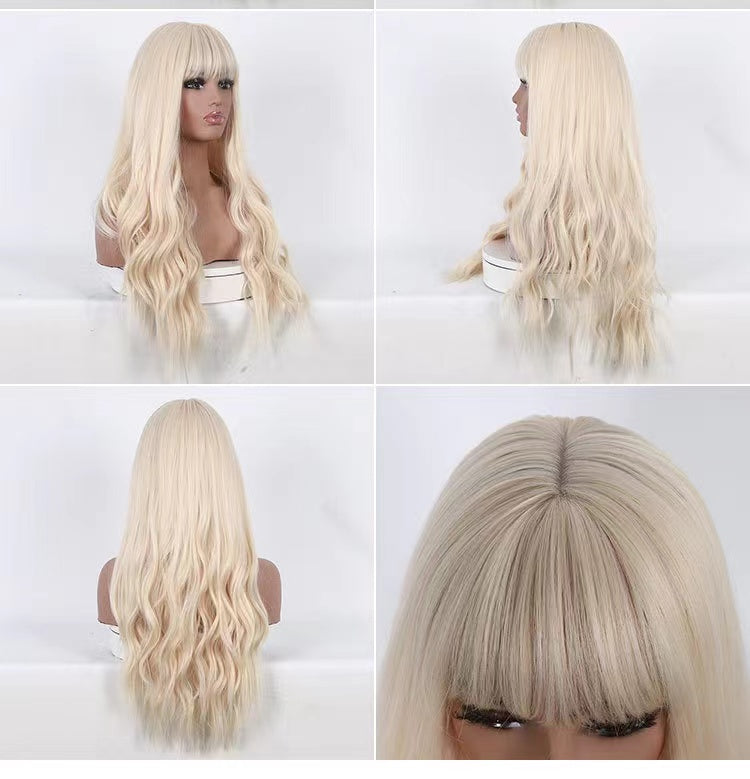 Mywigsland 24inch Long Wavy 613 Blonde WIg