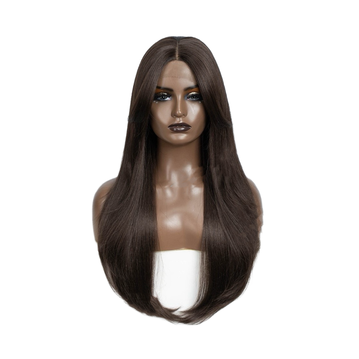 (Naomi) Layered Lace Front Wig with High Quality Synthetic Fiber