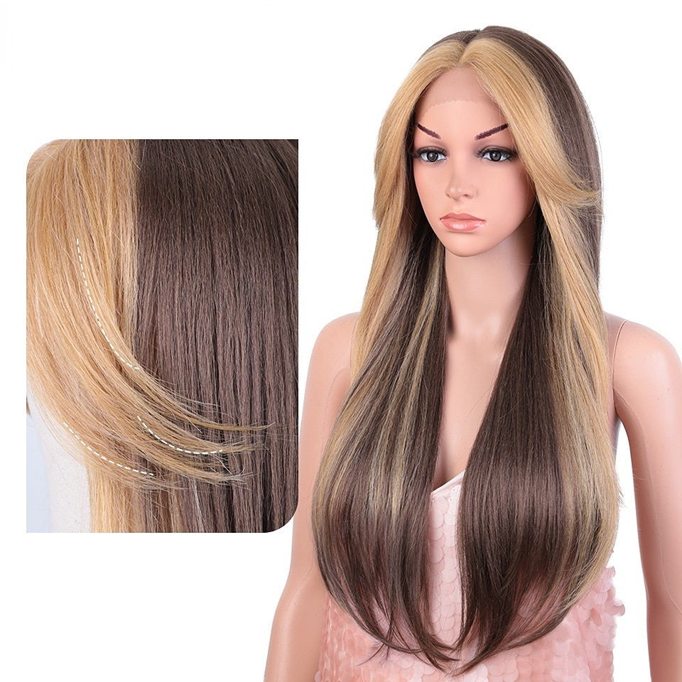 (Naomi) Layered Lace Front Wig with High Quality Synthetic Fiber