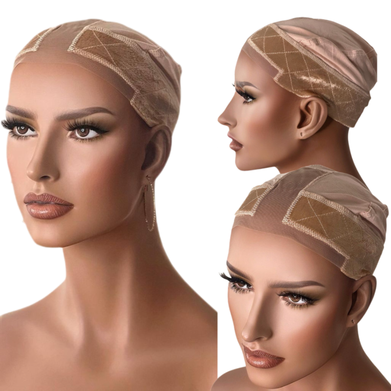 All-In-One Anti-Slip Lace Wig Grip Cap for Glueless Install And Keep Wigs In Place With Ease