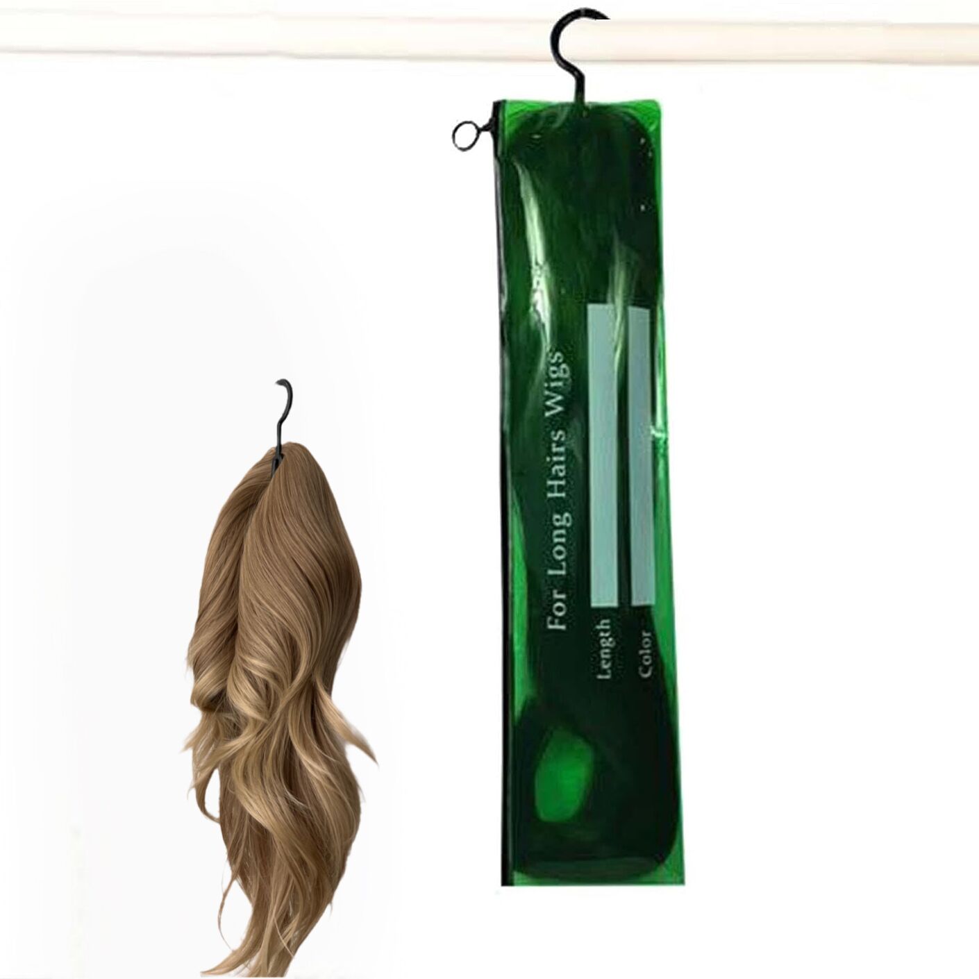 Waterproof Wig Storage Bag with Wig Hanger