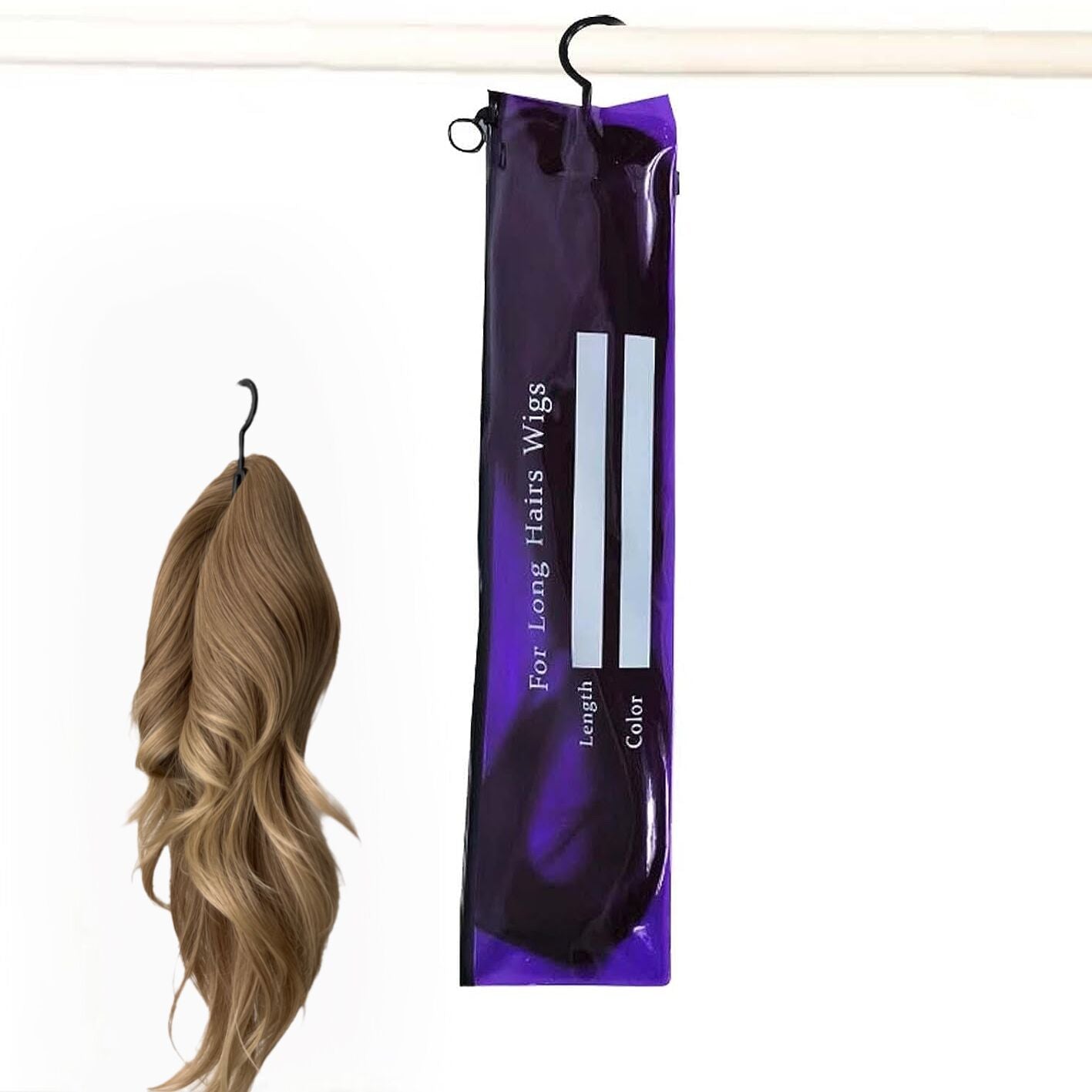 Waterproof Wig Storage Bag with Wig Hanger