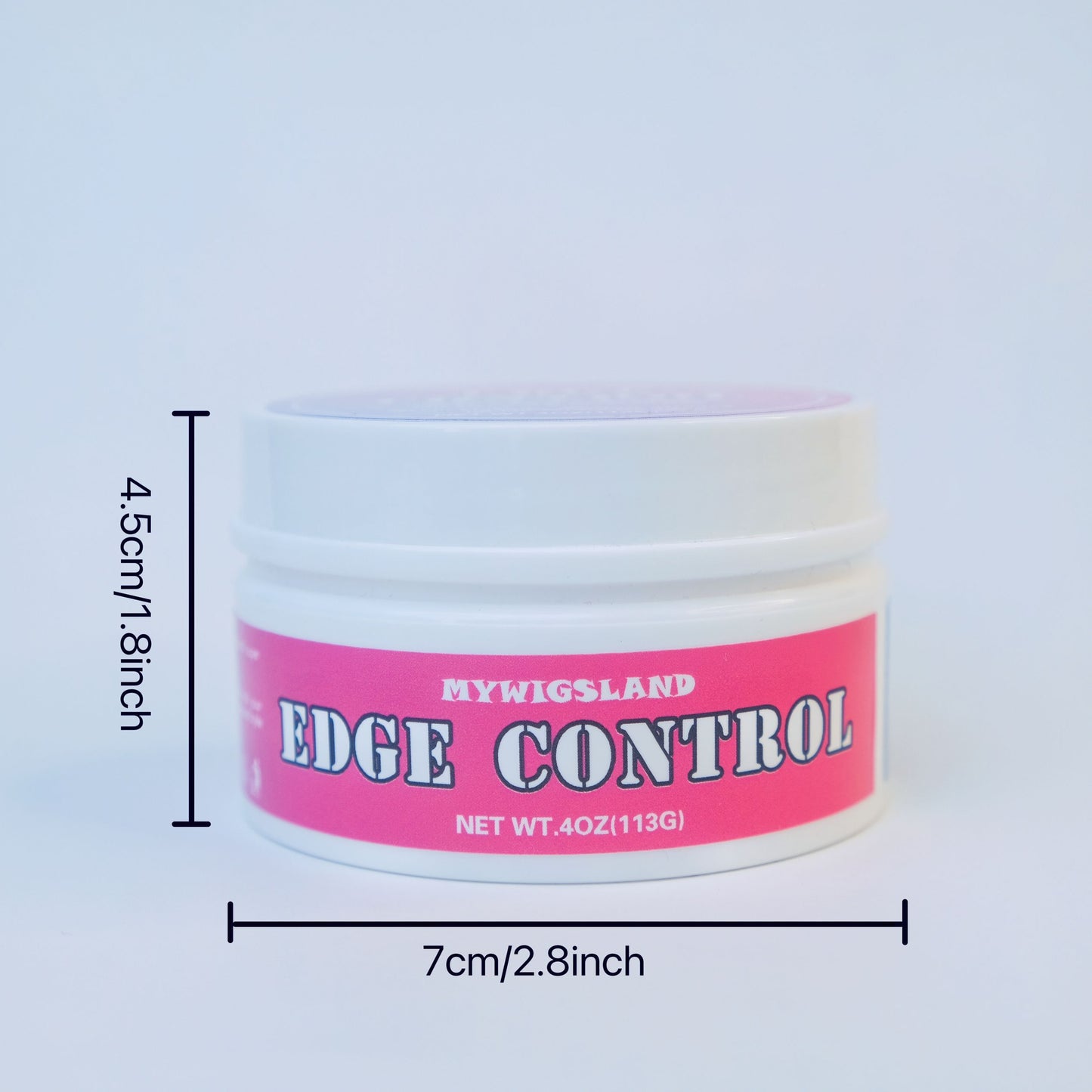 113g Extreme Firm Hold Edge Control for Baby Hair Styling Non-Greasy Smooth Hair Wax