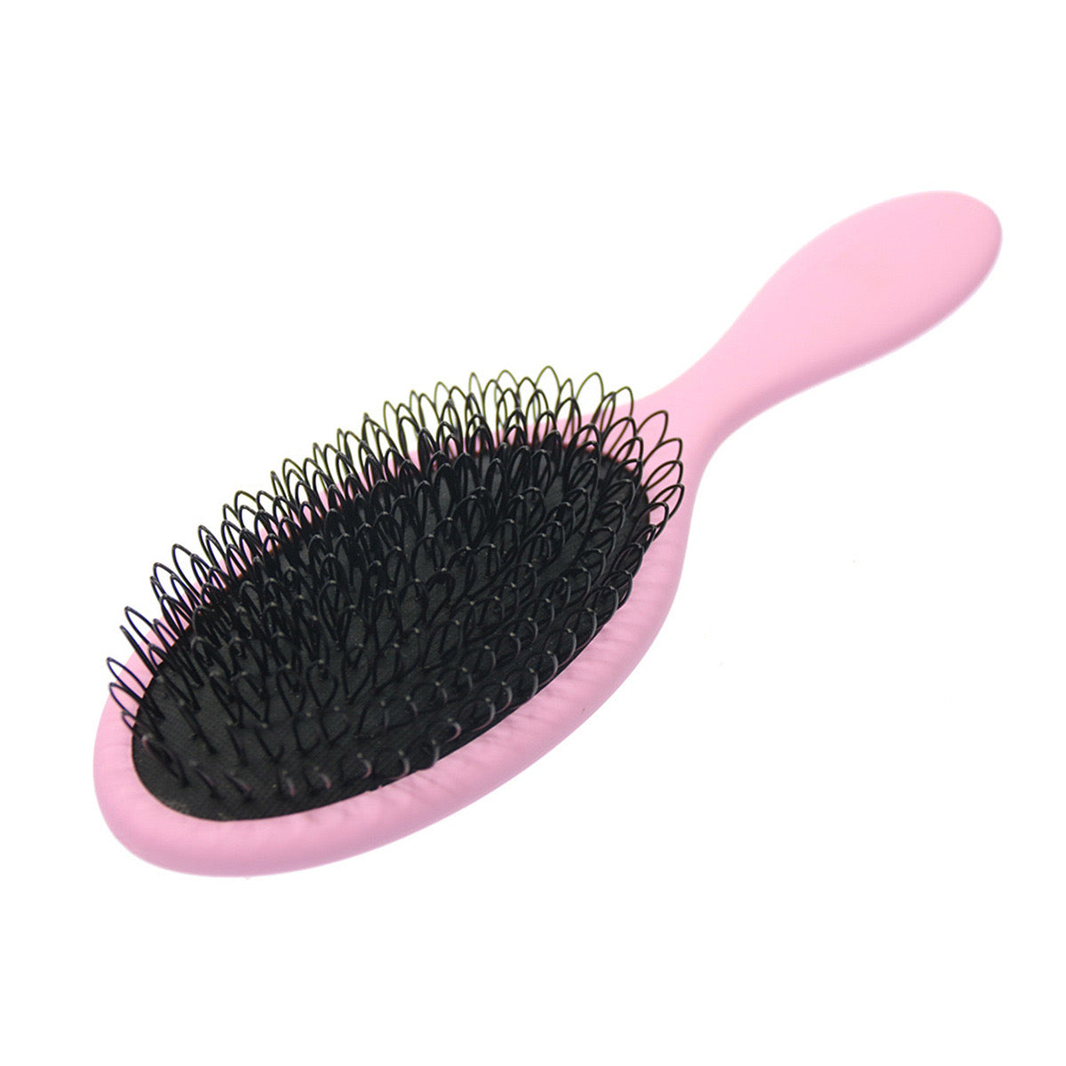 U-Shaped Design Protecting Hair Brush for Brushing, Styling & Detangling Natural and Synthetic Hair, Loop Bristle Hair Extension Brush for Detangling Wigs