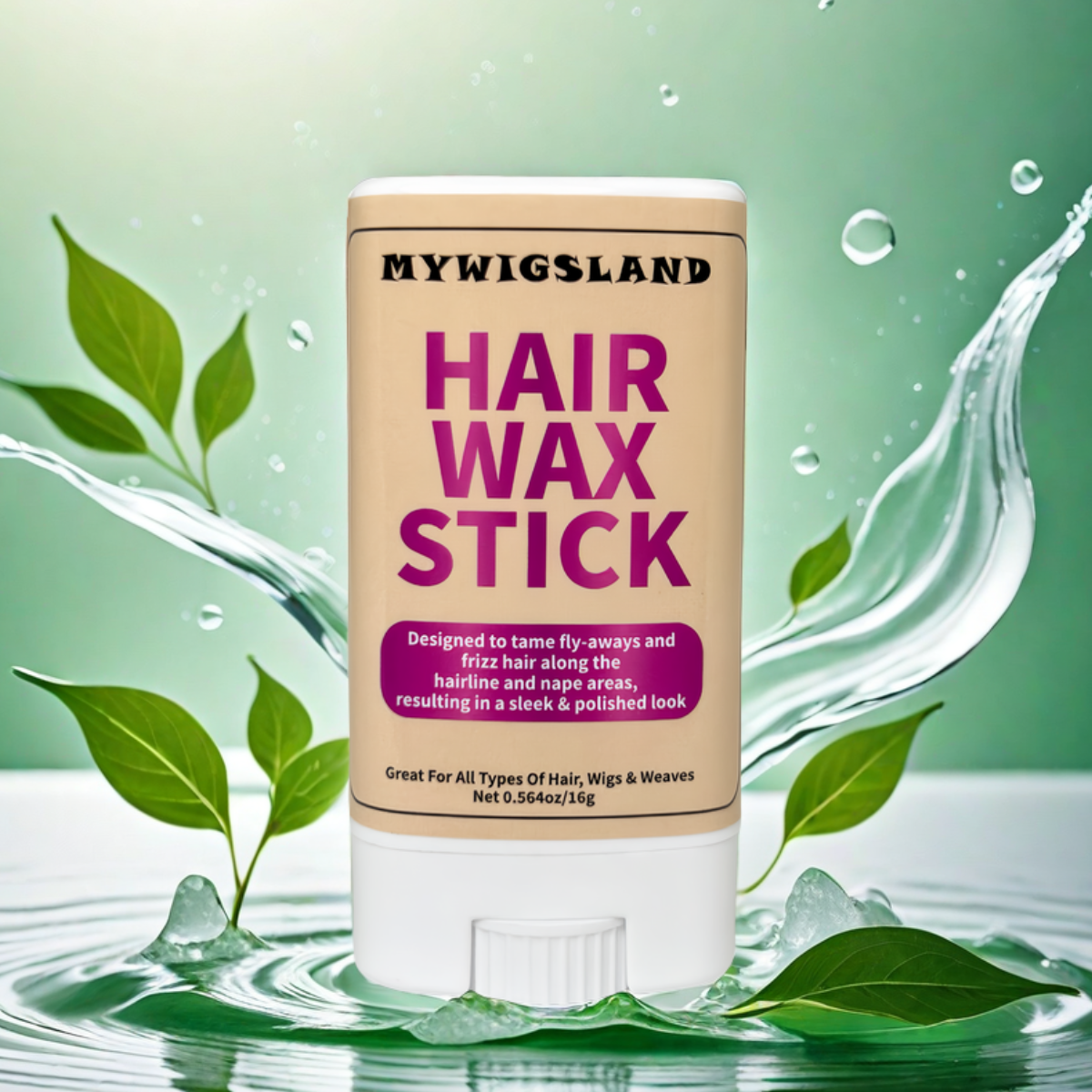 Wax Stick for Sleek Hair Long-Lasting Hair Styling Stick for Edges & Flyaways Non-greasy