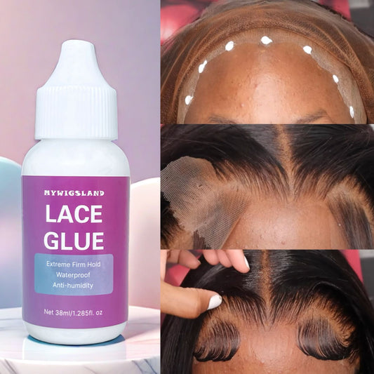 Strong Hold Waterproof Lace Glue For Wigs And Hair Replacement, Lace Adhesive For Secure Hair Bonding, Gule Romover