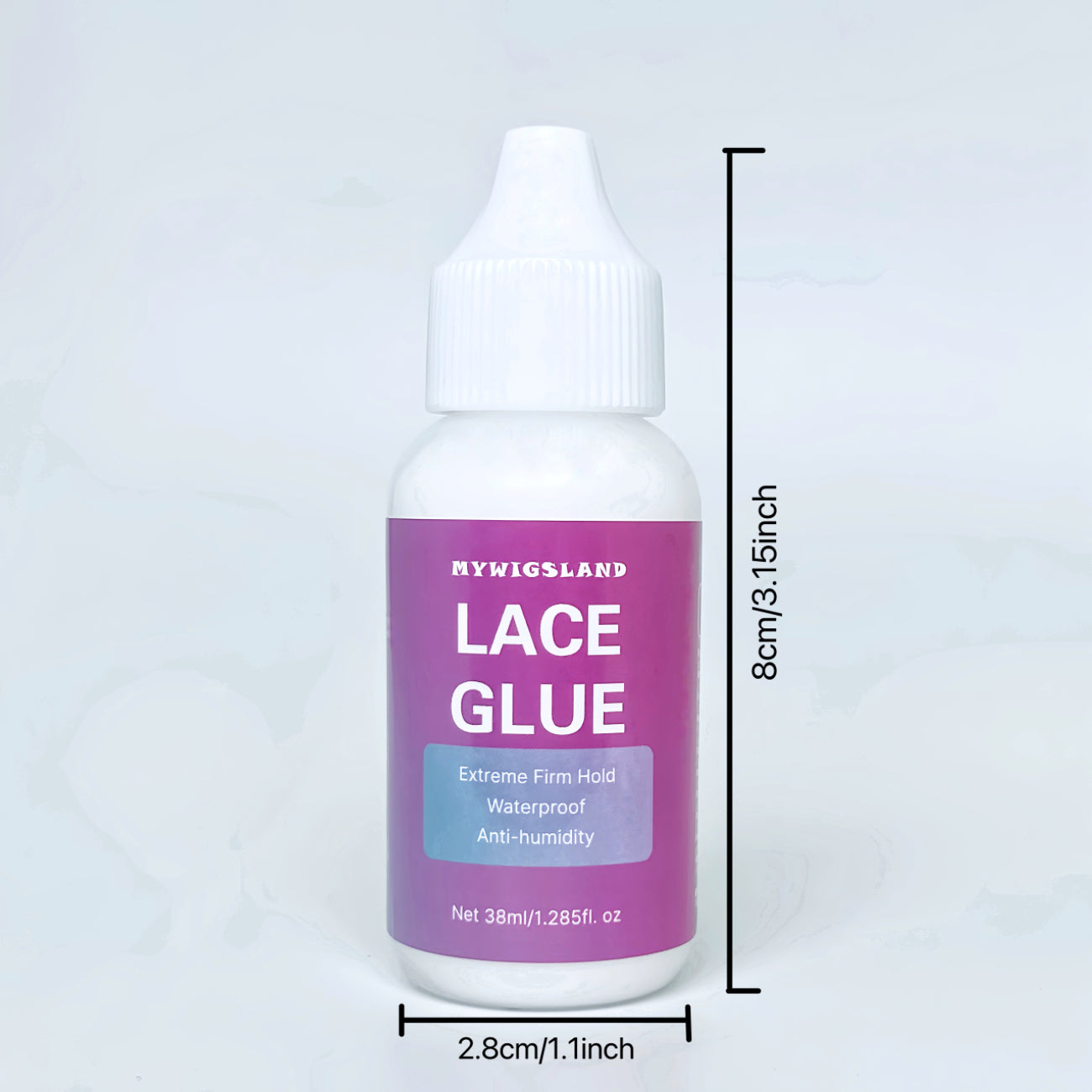 Strong Hold Waterproof Lace Glue For Wigs And Hair Replacement, Lace Adhesive For Secure Hair Bonding, Gule Romover