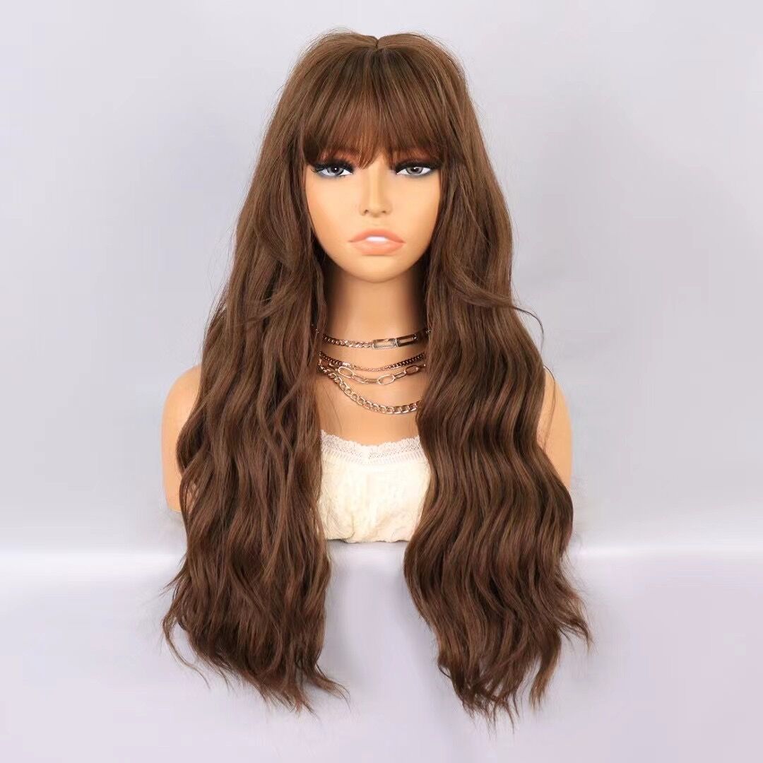 Mywigsland 24 Inch Endless Love Wavy Curly Synthetic Heat Resistant Wig